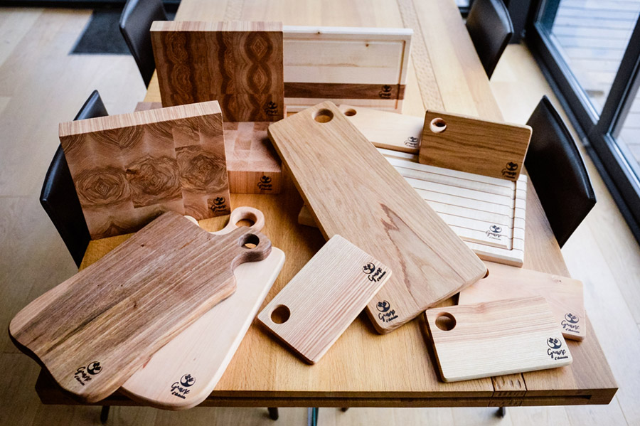 Planches à découper et billots sur mesure